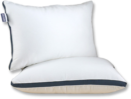 Sale: -33% | Hotelkussens - 2-PACK - Voor Rug- En Zijslaper - Microvezel - Anti-allergisch & Licht En Onderhoudsvriendelijk - Dekbed-Discounter.nl