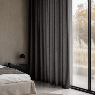 Sale: -35% | Gordijnen Met Linnen Look - Haken Of Ringen 250x150 Cm - - Dekbed-Discounter.nl