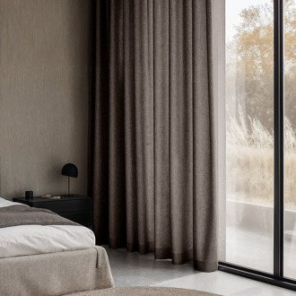 Sale: -35% | Gordijnen Met Linnen Look - Haken Of Ringen 250x300 Cm - - Dekbed-Discounter.nl