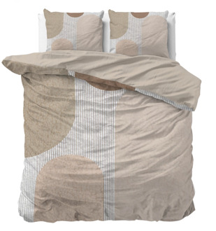 Sale: -40% | Dekbedovertrek Teddy - Eenpersoons (140x200 Cm) - Grijs Microvezel - - Sleeptime Essentials - Dekbed-Discounter.nl - 140 x 200/220 cm