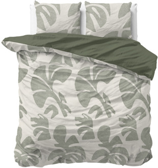 Sale: -42% | Dekbedovertrek Katoen - Mendo - Lits-Jumeaux (240x220 Cm) - Meerkleurig Katoen - - Sleeptime Pure - Dekbed-Discounter.nl