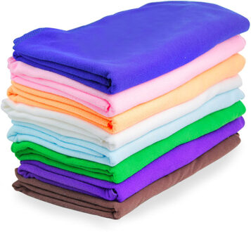 Sale140x70cm Size, Handdoek, Microfiber Handdoek, Schoonmaken & Wassen, Badhanddoek, Sneldrogend, effen Kleur,