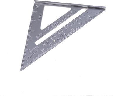 Sale2017 Legering Speed Vierkante Gradenboog Mijter Framing Tri-vierkante Lijn Kraspen Zaagblad Meting Inch Carpenter Ruler