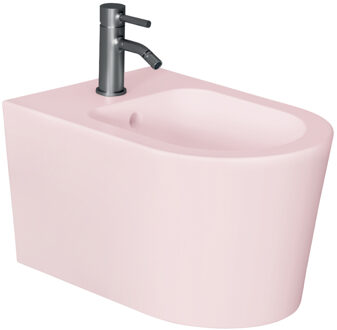 Salenzi Bidet Salenzi Form Square Mat Roze (exclusief kraan)