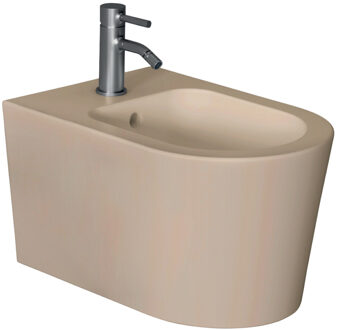 Salenzi Bidet Salenzi Form Square Mat Taupe (exclusief kraan)