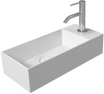 Salenzi Fontein Salenzi Spy 45x20cm Mat Wit met Clickwaste