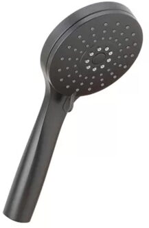 Salenzi Losse Handdouche 3 Standen Rond 10 cm Mat Zwart - Handdouche Mat Zwart