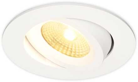 Salerno - LED Inbouwspots Badkamer IP44 Wit