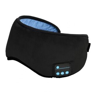 Sales! Eye Patch Comfortabel Licht Geluidsisolerende Blinddoek Smart Eye-Masker Voor Kantoor zwart