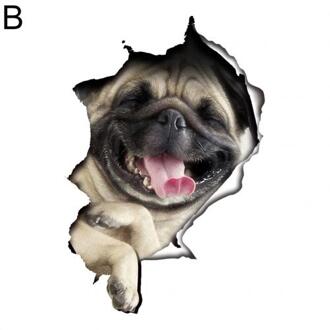 Sales! Leuke Kat Hond Patroon Wc Deksel Cover Decal Muur Art Sticker Badkamer Home Decor