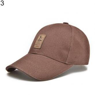 Sales! Mannen Outdoor Baseball Cap Golf Snapback Hip-Hop Casual Verstelbare Sport Hoed koffie