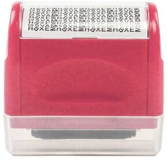 Sales Privacy Informatie Identiteit Diefstal Privacy Beveiliging Stempel Id Roller Guard roze