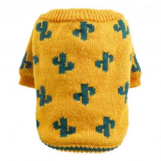 Sales! Puppy Herfst Winter Cactus Patroon Trui Twee-Legged Dog Kleding Huisdier Kostuum Xl