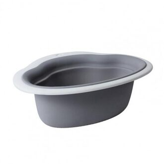 Sales! Sink Plank Multipurpose Met Zuignap Plastic Huishoudelijke Afvoer Mand Voor Keuken grijs