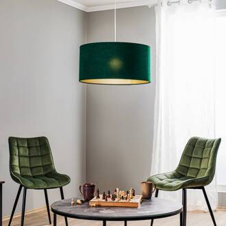 Salina hanglamp, groen/goud, Ø 40cm groen, goud