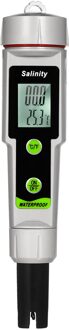 Salinometer Waterdicht Zoutgehalte Test Pen 2-In-1 Zoutgehalte & Temperatuur Meter Draagbare Zoutgehalte Meter Salimeter Pen Meten gaug
