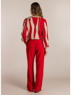 Sally broek Rood - 38