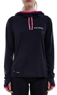 Salming Lightweight Hood Women Zwart,Roze