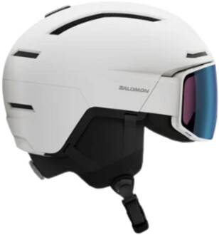 Salomon Driver Pro Sigphoto MIPS Vizierhelm 53-56 Wit