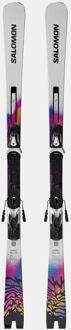 Salomon E Addikt Pro 66 + Mi12 Gw Ski Wit - 170