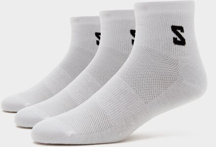 Salomon Everyday Lite 3-Pack Quarter Socks, wit