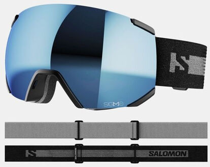 Salomon Radium Sigma Skibril Zwart - One size
