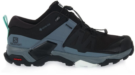 Salomon Women's X Ultra 4 Gore-Tex Shoes - Black/Stormy Weather/Opal Blue - UK 6