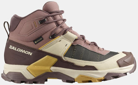 Salomon X Ultra 5 Mid Gore-Tex Wandelschoen Dames Rood - UK 7