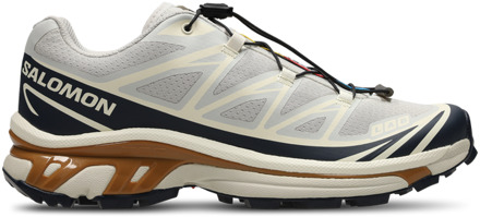 Salomon XT-6 Sneakers Dames - Grijs - Maat 39 1/3 - Mesh/Synthetisch Grey