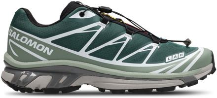 Salomon XT-6 Sneakers Heren - Wit - Maat 44 - Mesh/Synthetisch White