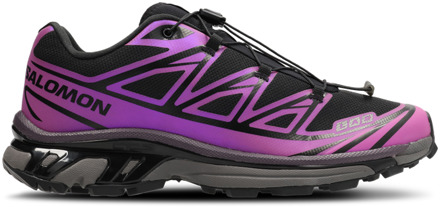 Salomon XT-6 Sneakers Heren - Zwart - Maat 40 - Mesh/Synthetisch Black