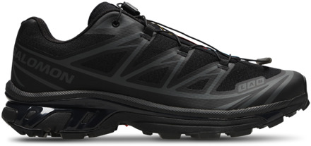 Salomon XT-6 Sneakers Heren - Zwart - Maat 44 - Mesh/Synthetisch Black