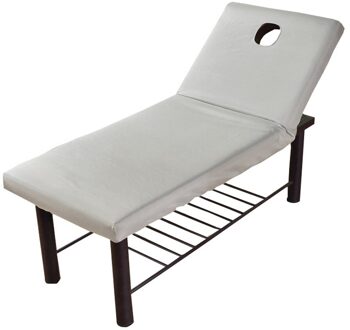 Salon Couch Stofdicht Tafel Non Slip Voorschip Gat Spa Accessoires Wasbare Zachte Elastische Volledige Wrap Lakens Massage Bed Cover grijs