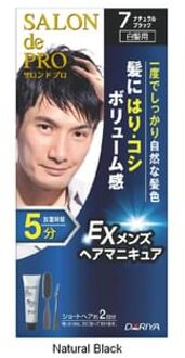 Salon De Pro EX Men's Gray Hair Color Natural Black