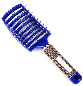 Salon Professionele Vent Haar Borstel Anti-Statische Haar Styling Hoofdhuid Massage Kam BU