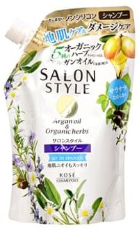 Salon Style Argan Oil & Organic Herbs shampoo Air In Smooth Refill