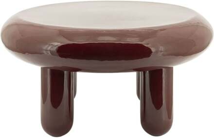 Salontafel Bor burgundy - - Breedte: 70.00 cm