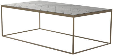 Salontafel CHISA - 120x65x40cm - Bruin