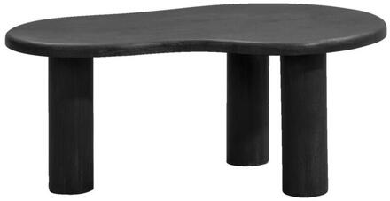 Salontafel James - 90x60x37 Cm - Mangohout - Zwart