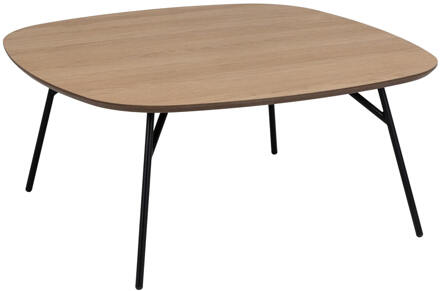 Salontafel 'Kiyomi' Eiken, 90 x 90cm Naturel - 90 x 90 cm