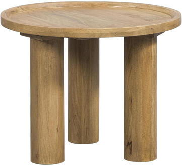 Salontafel Liam - 40x60x60 Cm - Mangohout - Bruin