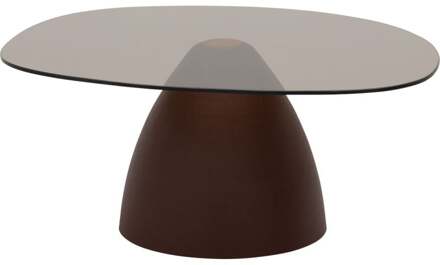 Salontafel Mara 85 cm Burgundy - - Breedte: 86.00 cm