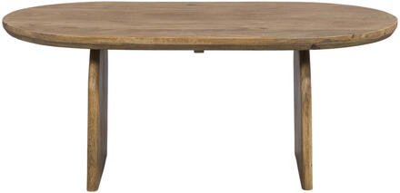 Salontafel Olivier - 100x50x40 Cm - Mangohout - Bruin