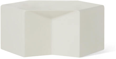 Salontafel 'Soka' 92 x 80cm, kleur Canvas Cappuccino