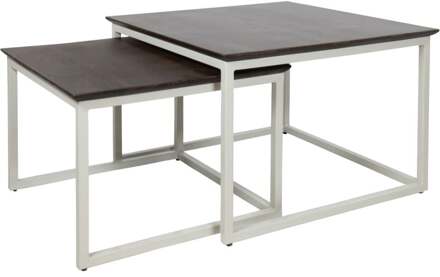 Salontafel Steel set van 2