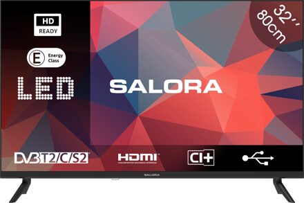 Salora 32HDB200 - 32 inch - LED TV Zwart