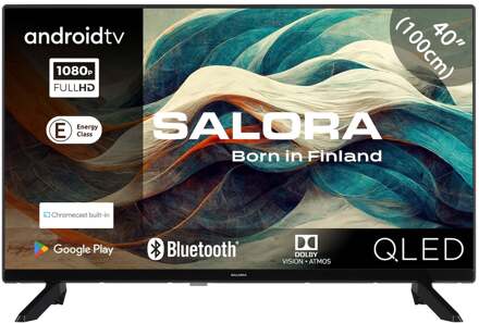 Salora 40QLED320 - 40 inch - QLED TV Zwart