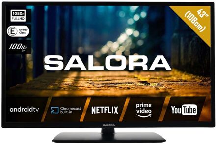 Salora 43XFA4404 - 43 inch - LED TV Zwart