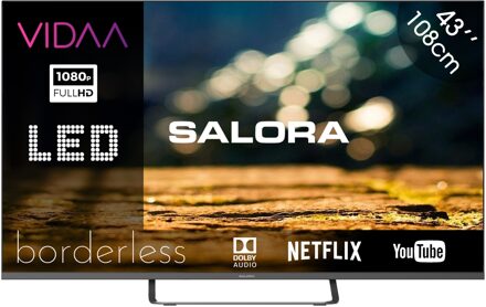 Salora 43XFV3300 - 43 inch - LED TV Zwart