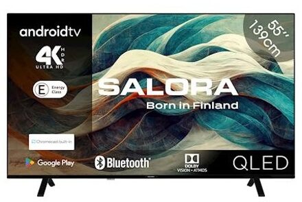 Salora 55QLED320 - 55 inch - QLED TV Zwart